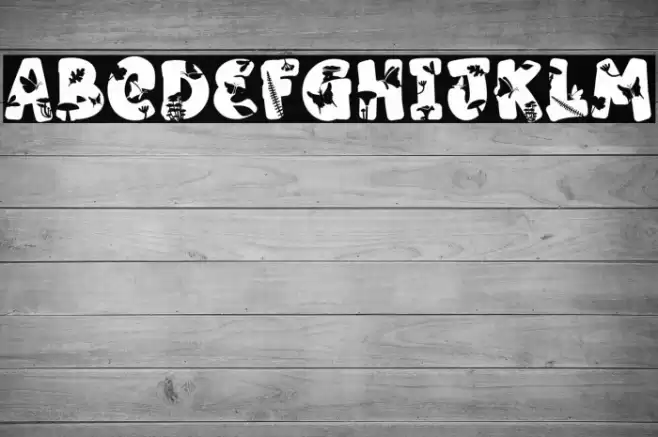 Playful Garden Personal Use Font examples