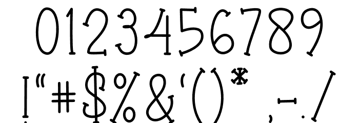 Playful Market Font OTHER CHARS