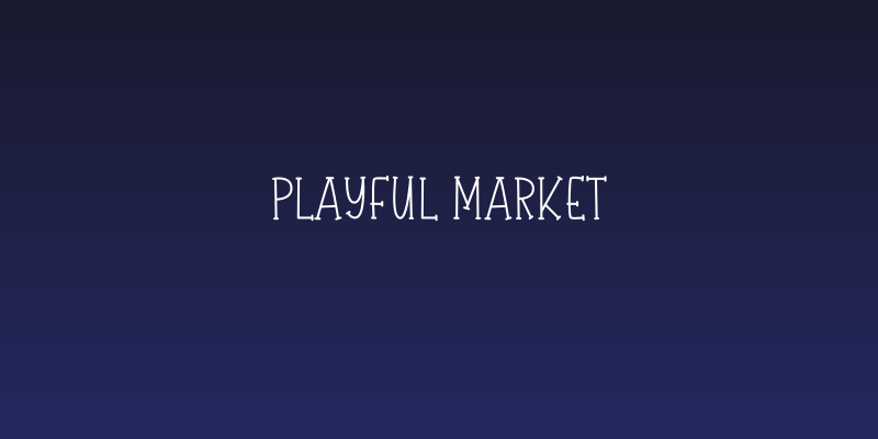 Playful Market Social Header