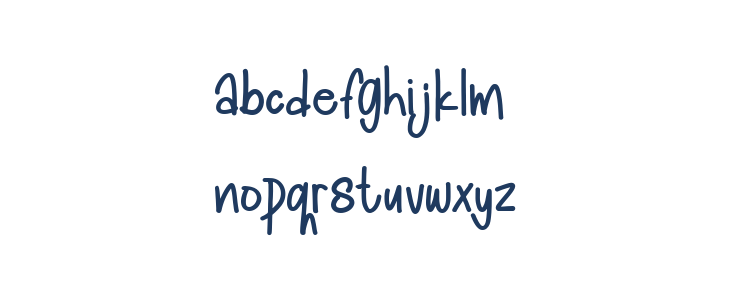 Playful Mono Regular Lowercase