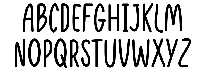 Playful Pen Regular Font UPPERCASE