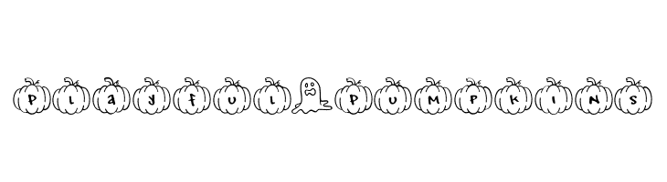 Playful*Pumpkins  font caratteri gratis