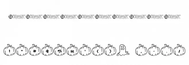 Playful*Pumpkins Font OTHER CHARS