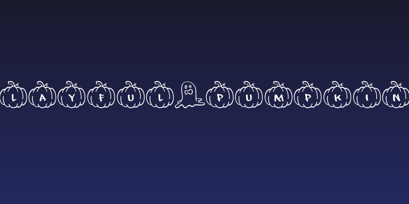 Playful*Pumpkins Social Header