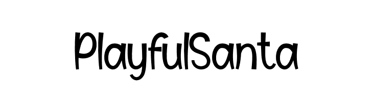 Playful Santa  Free Fonts Download