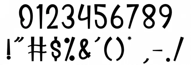 Playful Santa Font OTHER CHARS