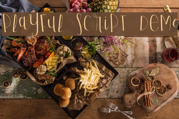 Playful Script Demo Example 2