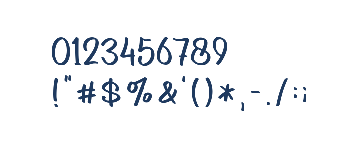 Playful Type - Personal Use Other Characters