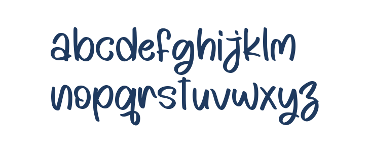 Playful Type - Personal Use Lowercase