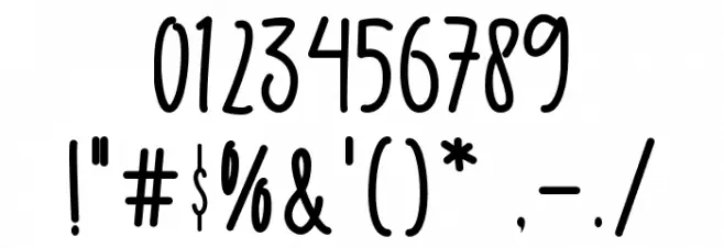 Playful World Font OTHER CHARS