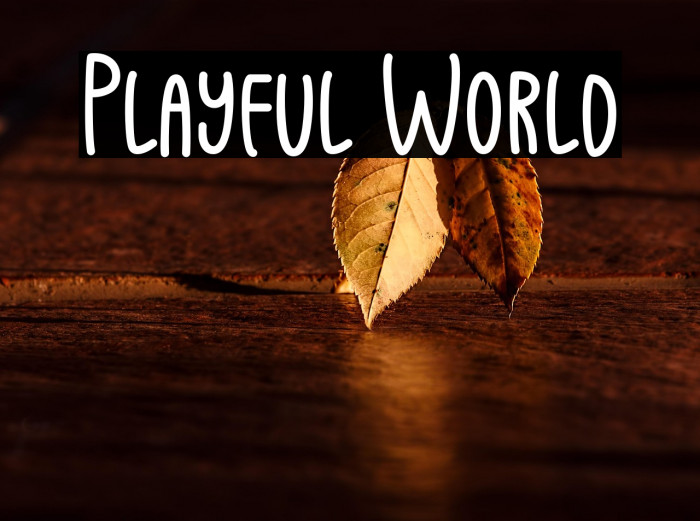 Playful World Example 2