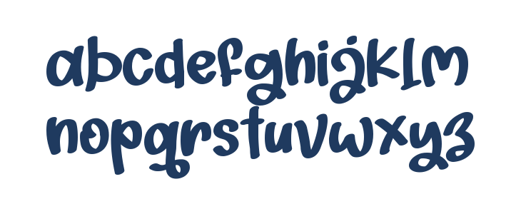 Playful Yellow - Personal Use Lowercase