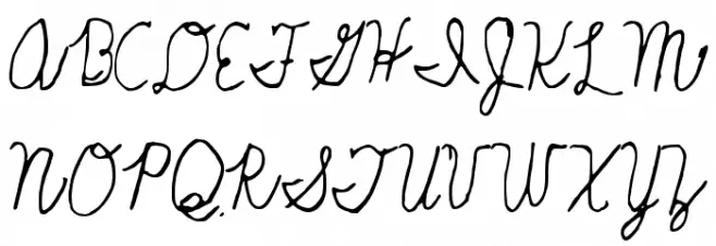 Playful_Puppies Font UPPERCASE