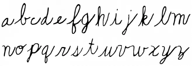 Playful_Puppies Font LOWERCASE