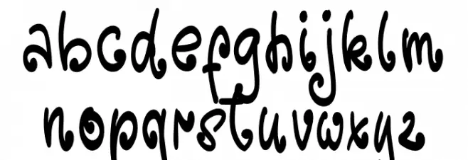 Playful Caratteri MINUSCOLO