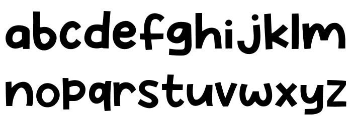 Playfulist Font LOWERCASE