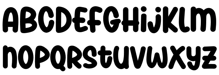 Playfull Daily Font LOWERCASE