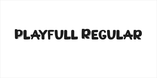Playfull Regular Logo