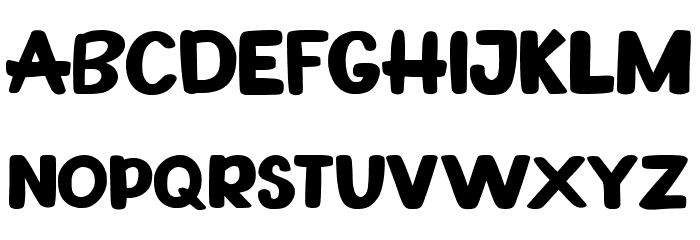 Playfull Regular Font LOWERCASE