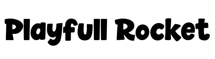 Playfull Rocket  免费字体下载