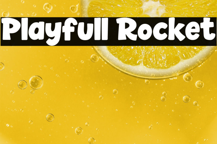 Playfull Rocket Example 3