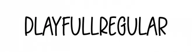 PlayfullRegular  font caratteri gratis