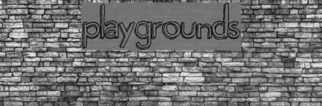 Playgrounds Font examples