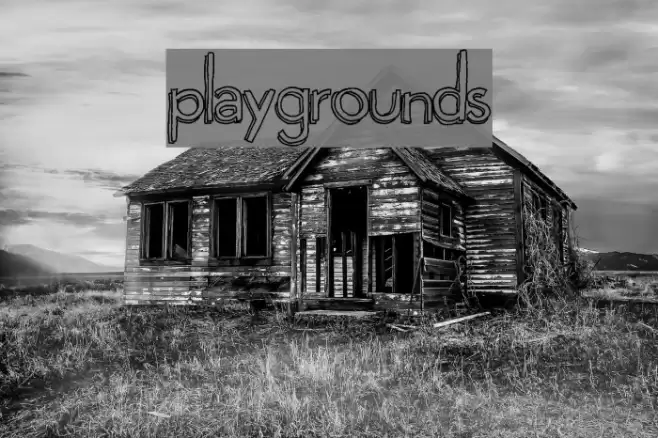 Playgrounds Font examples