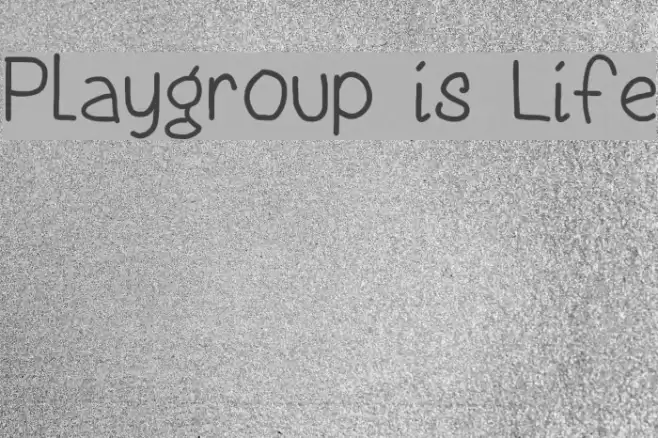 Playgroup is Life examples
