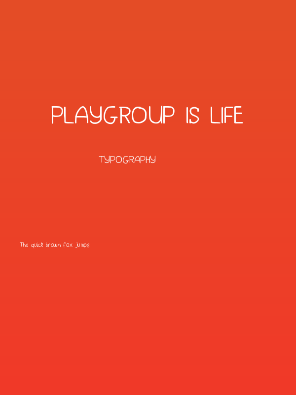 Playgroup is Life Poster