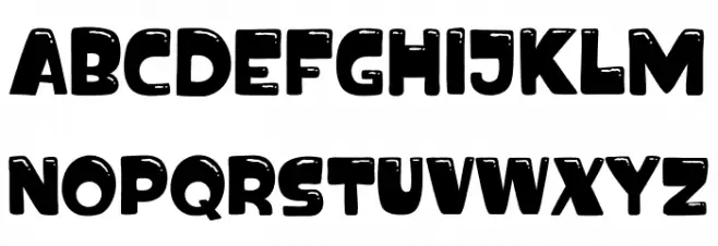 Playgum Caratteri MINUSCOLO