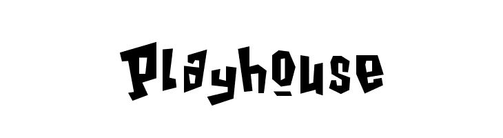 Playhouse  Frei Schriftart Herunterladen