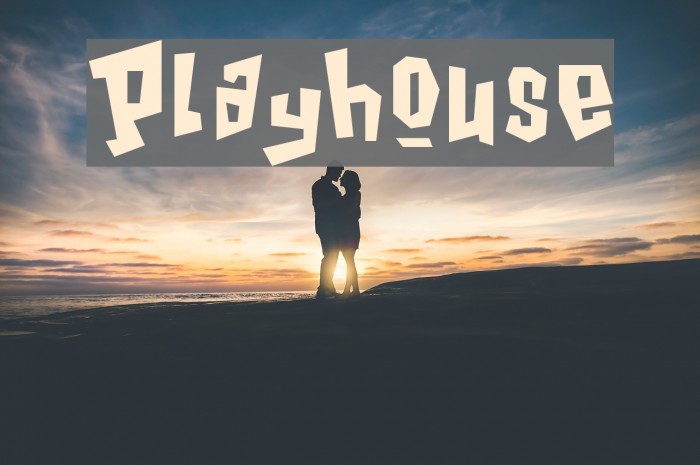 Playhouse Font examples