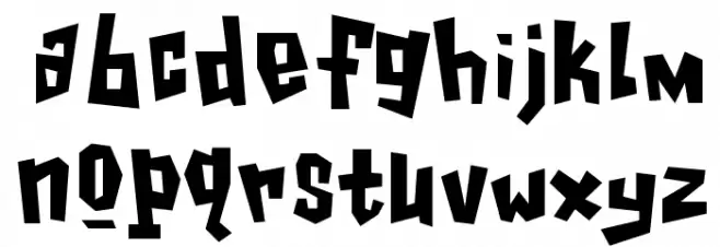 Playhouse Font LOWERCASE
