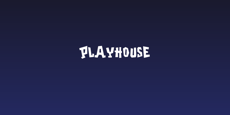 Playhouse Social Header