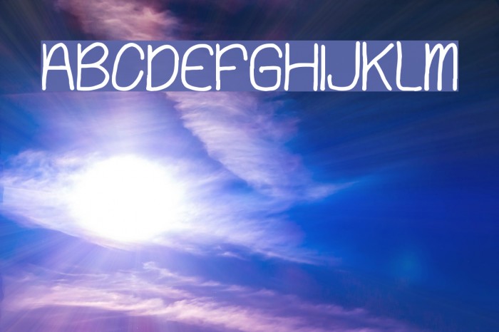 Playing Bumb Шрифта examples
