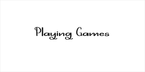 Playing Games Logo