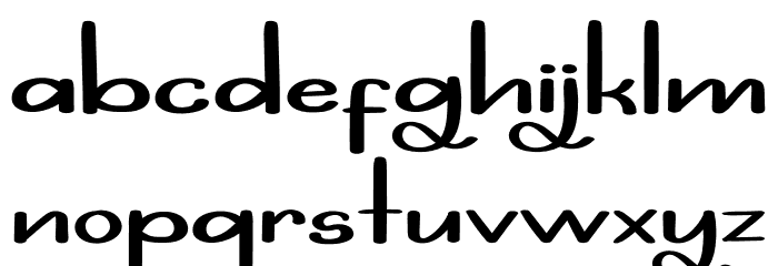 Playing Games Font LOWERCASE
