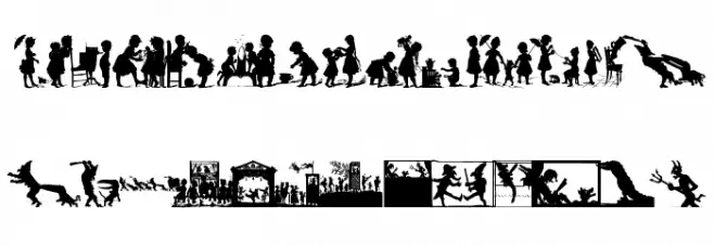 PlayingChildren Schriftart Groß