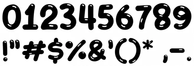 Playkiddo Font OTHER CHARS