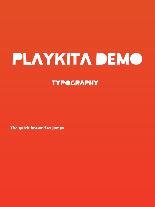 Playkita Demo Poster