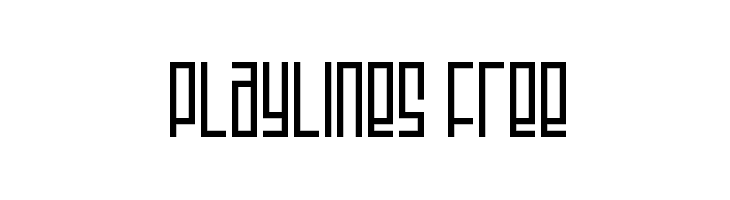 Playlines Free Font