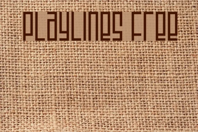 Playlines Free Example 1