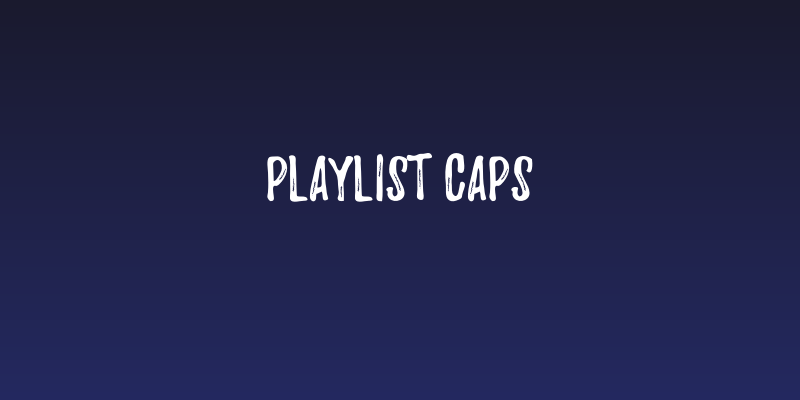 Playlist-Caps Social Header