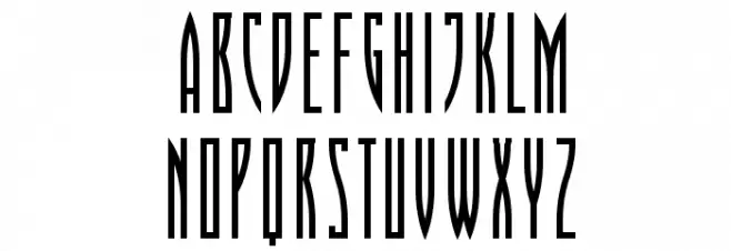 Playoff Display Font Litere mari