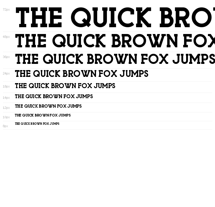 Playoffs Serif Waterfall