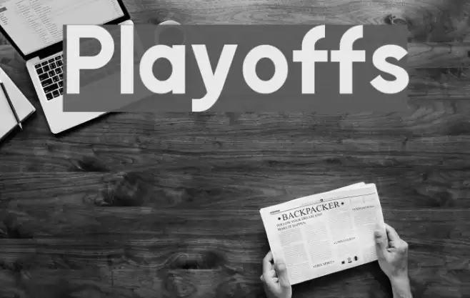 Playoffs Font examples