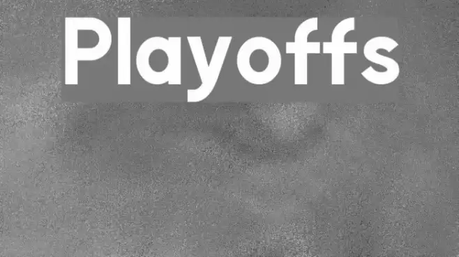 Playoffs Font examples