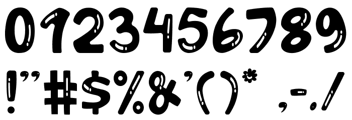 Playon-reg Font OTHER CHARS