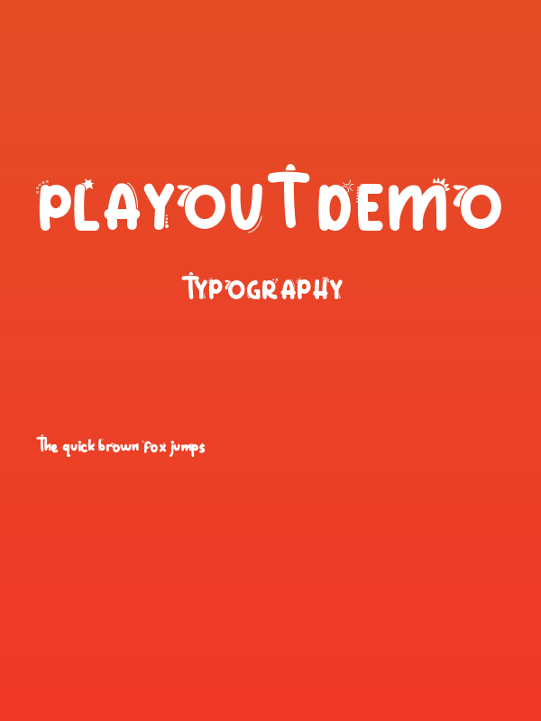 Playout Demo Poster